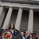 State’s Attorney for Baltimore City Marilyn J. Mosby announces on May 1, 2015, in Baltimore that criminal charges will be filed against six city police officers in the death of Freddie Gray.
Andrew Burton/Getty Images